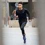 Core Long Sleeve Running T Shirt Mens