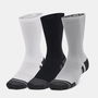 Armour UA Performance Tech 3 Pack Crew Socks Unisex