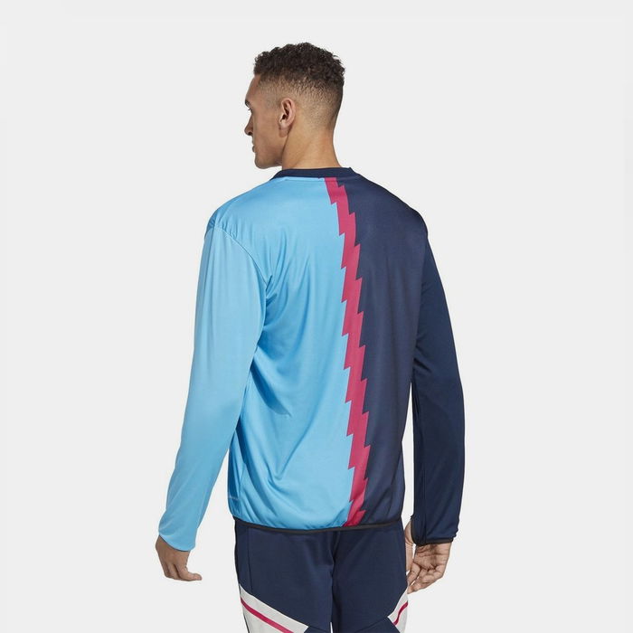 adidas 2023 Arsenal Pre-Match Jersey - Navy-Magenta-Sky Rush in 2023