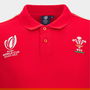 Wales RWC 2023 Supporters Mens Rugby Polo Shirt