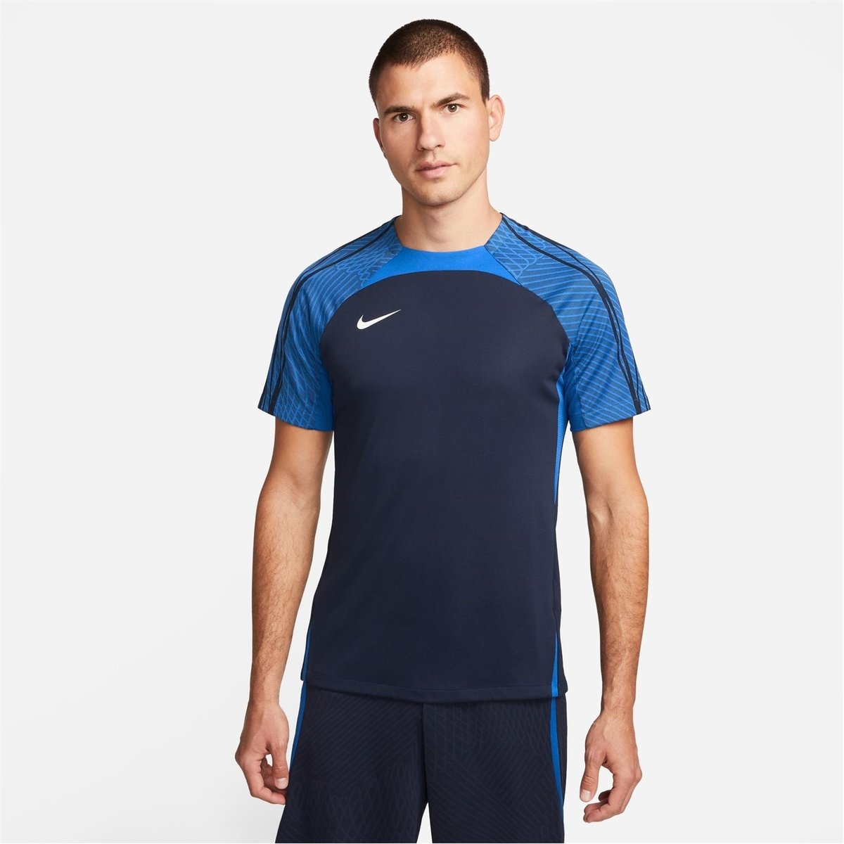 Men's Nike Blue Netherlands National Team Strike Training Top