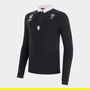 Wales RWC 2022 23 LS Mens Rugby Polo Shirt
