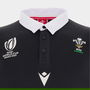 Wales RWC 2022 23 LS Mens Rugby Polo Shirt