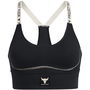 Armour Pjt Rock Infty Mid Bra Medium Impact Sports Womens