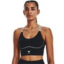 Armour Pjt Rock Infty Mid Bra Medium Impact Sports Womens