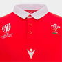 Wales RWC 2023 Long Sleeve Mens Rugby Polo Shirt