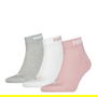 Girls Quarter Socks 3 Pack