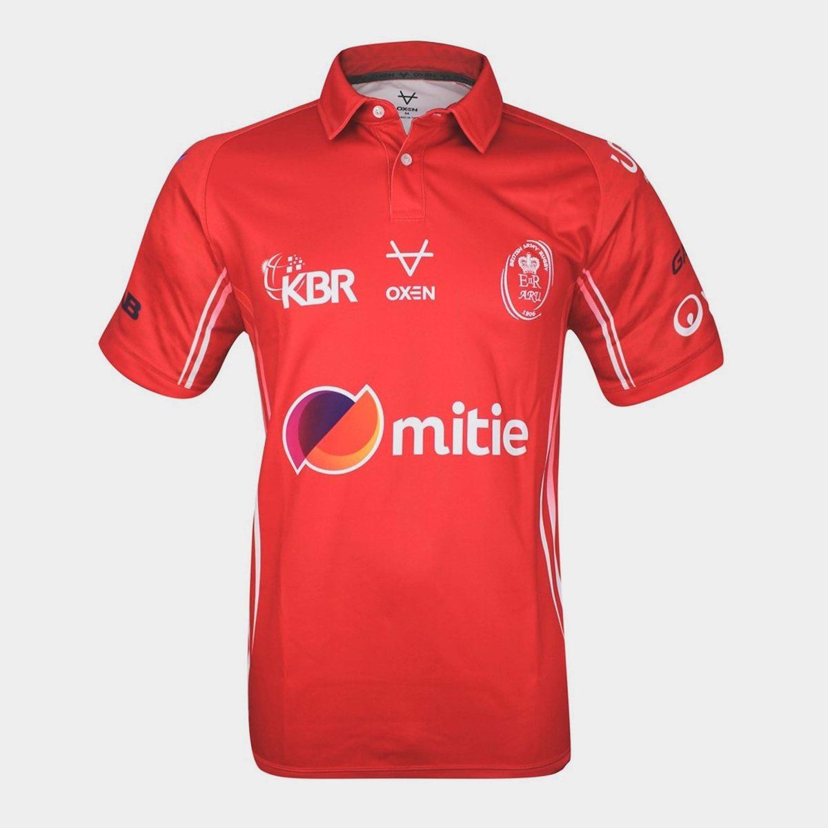 OXEN Army 2023 Home Kids Shirt Red, £25.00