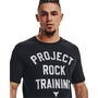 UA Project Rock Training T Shirt Mens