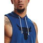 UA Project Rock BSR Bull Sleeveless Hoodie Mens