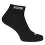 3 Pack Quarter Socks Mens