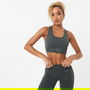 Seamless Crop Sports Bra