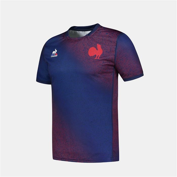 France 2023 Pre Match Mens Rugby Shirt