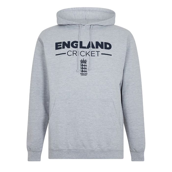 England Cricket Overhead Hoodie Mens