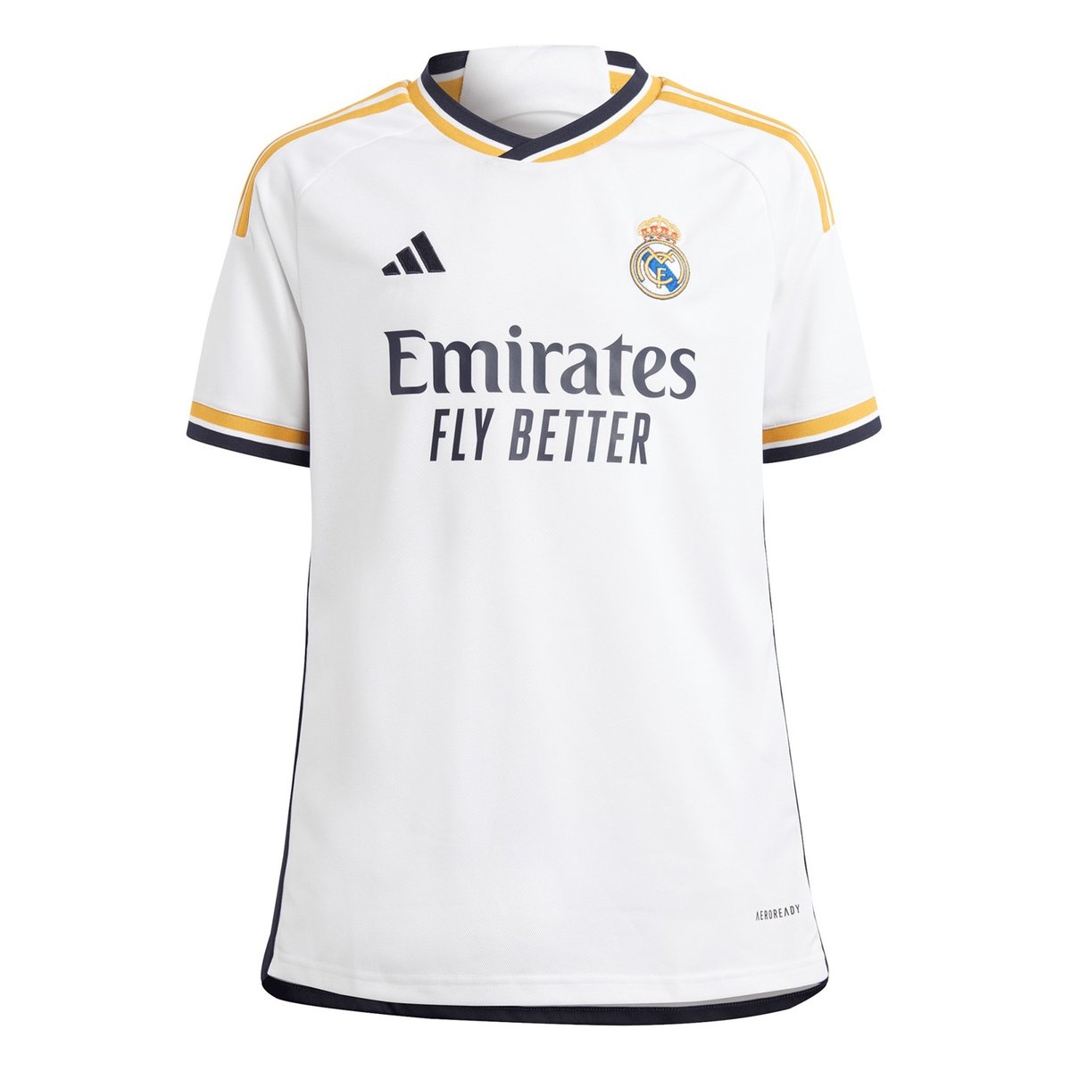 Real Madrid 2023-24 Adidas Pre-Match Jersey - Wonder Silver