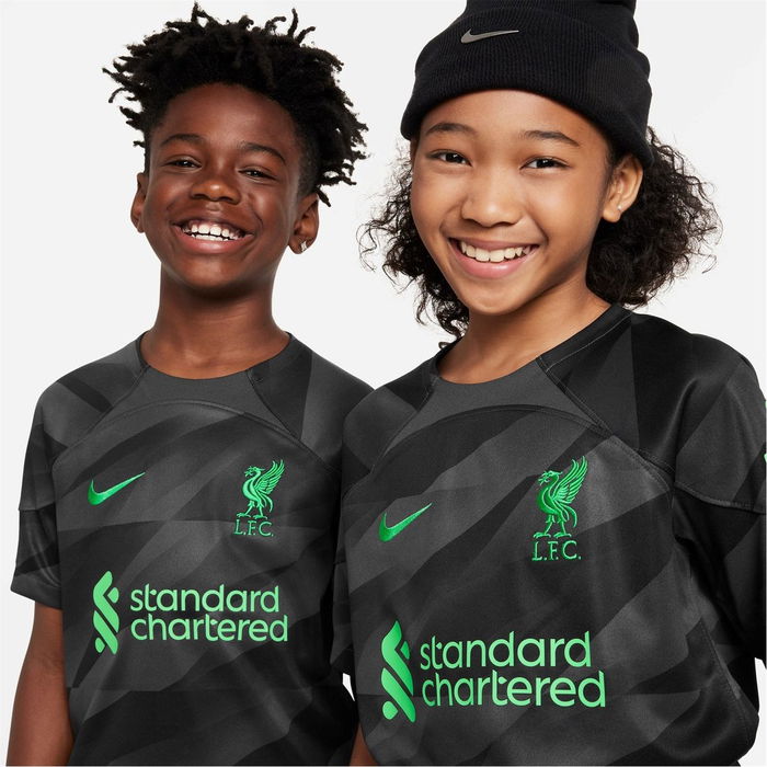 Nike 2023-2024 Liverpool Home Goalkeeper Mini Kit