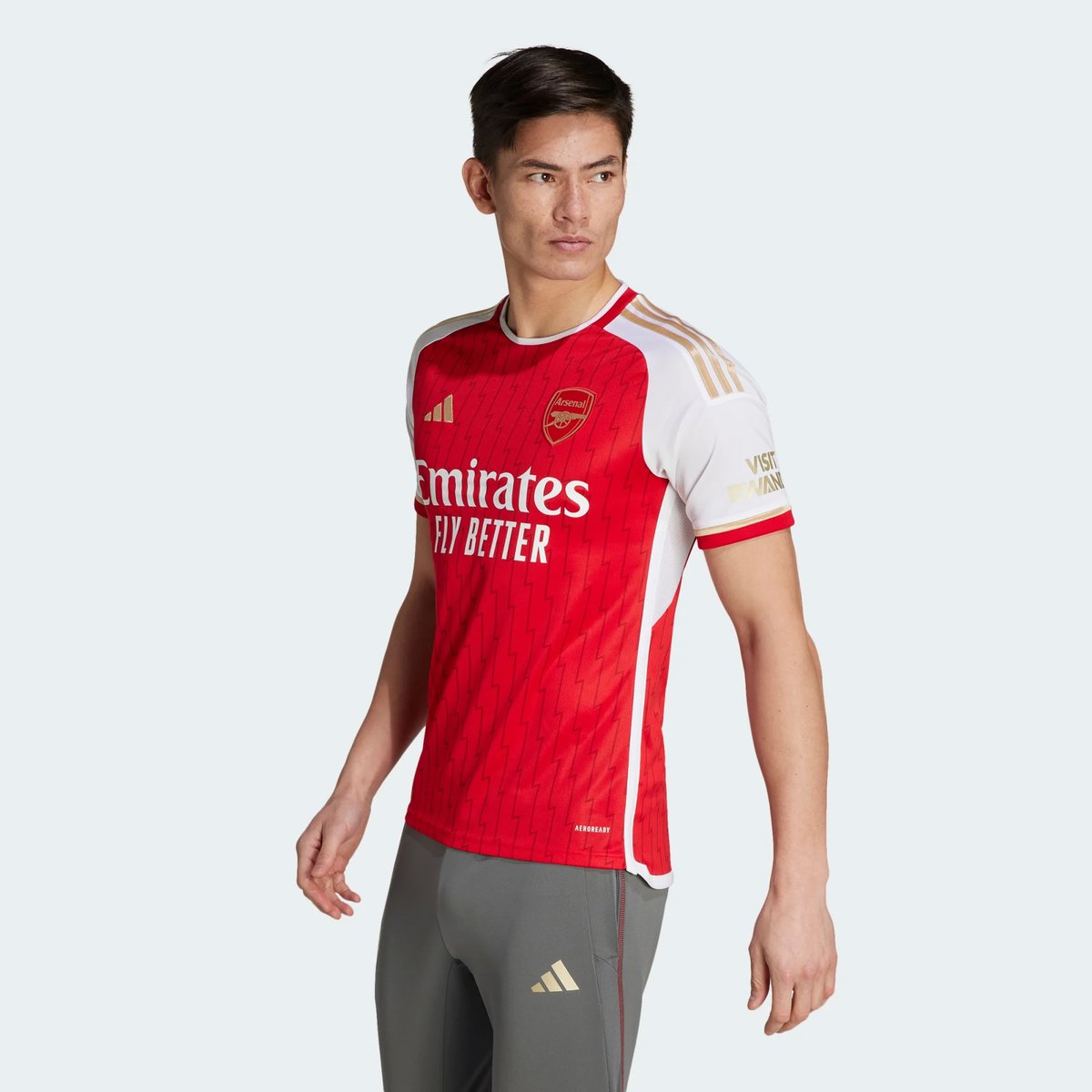 : adidas Men's Arsenal Home Authentic Soccer Jersey 21/22  (XX-Large) White, Scarlet : Sports & Outdoors