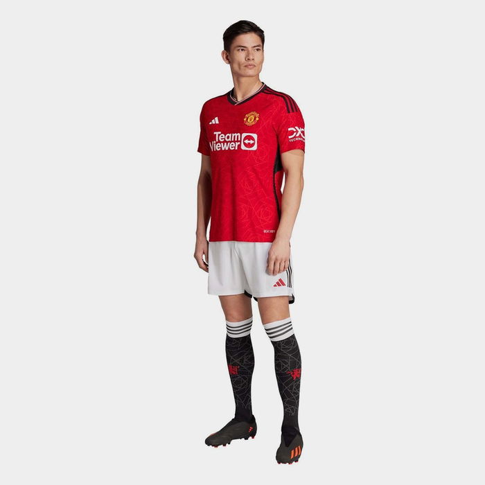 adidas Adult Manchester United 22/23 Home Jersey - Red