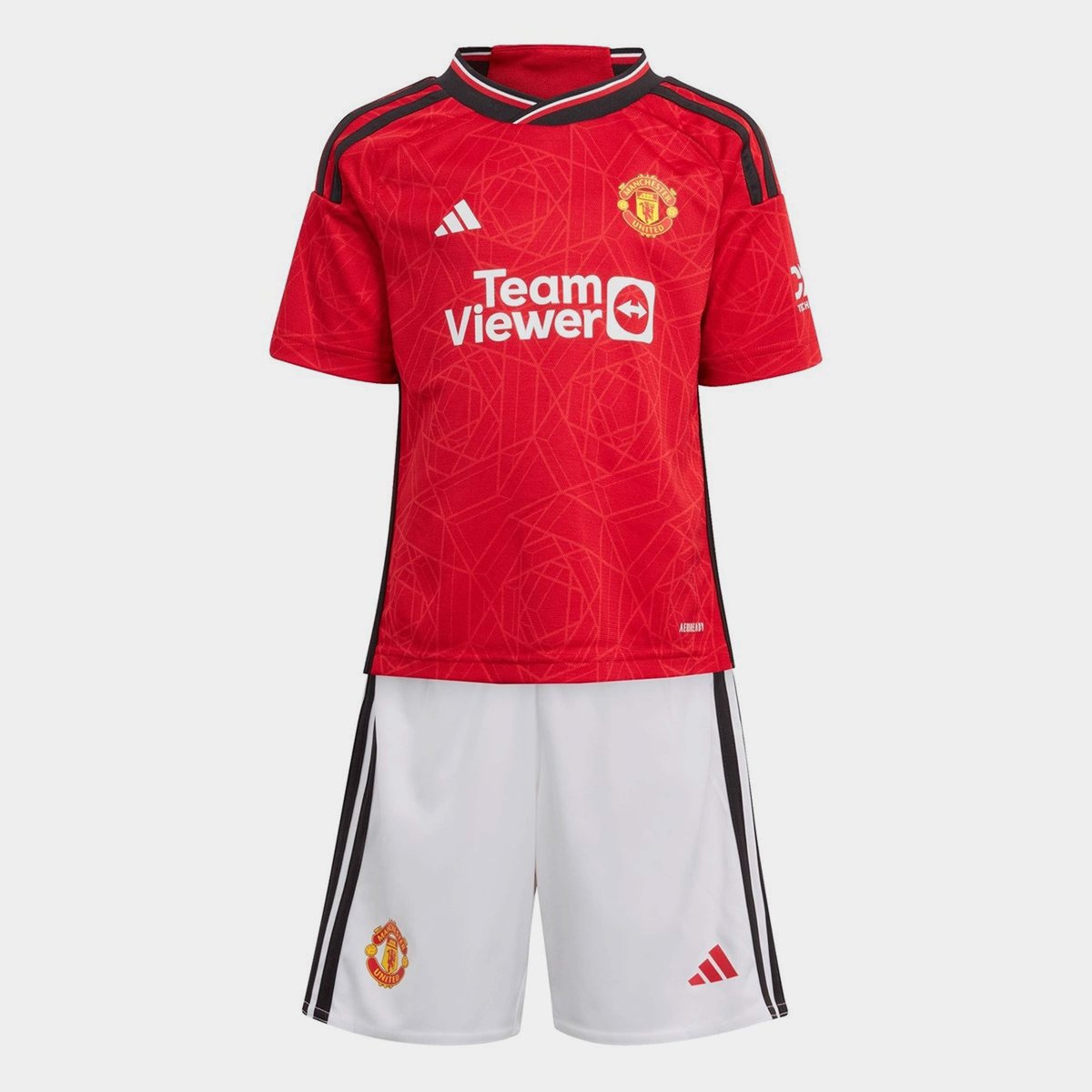 adidas 2022-23 Manchester United Women's Home Jersey - Red-White