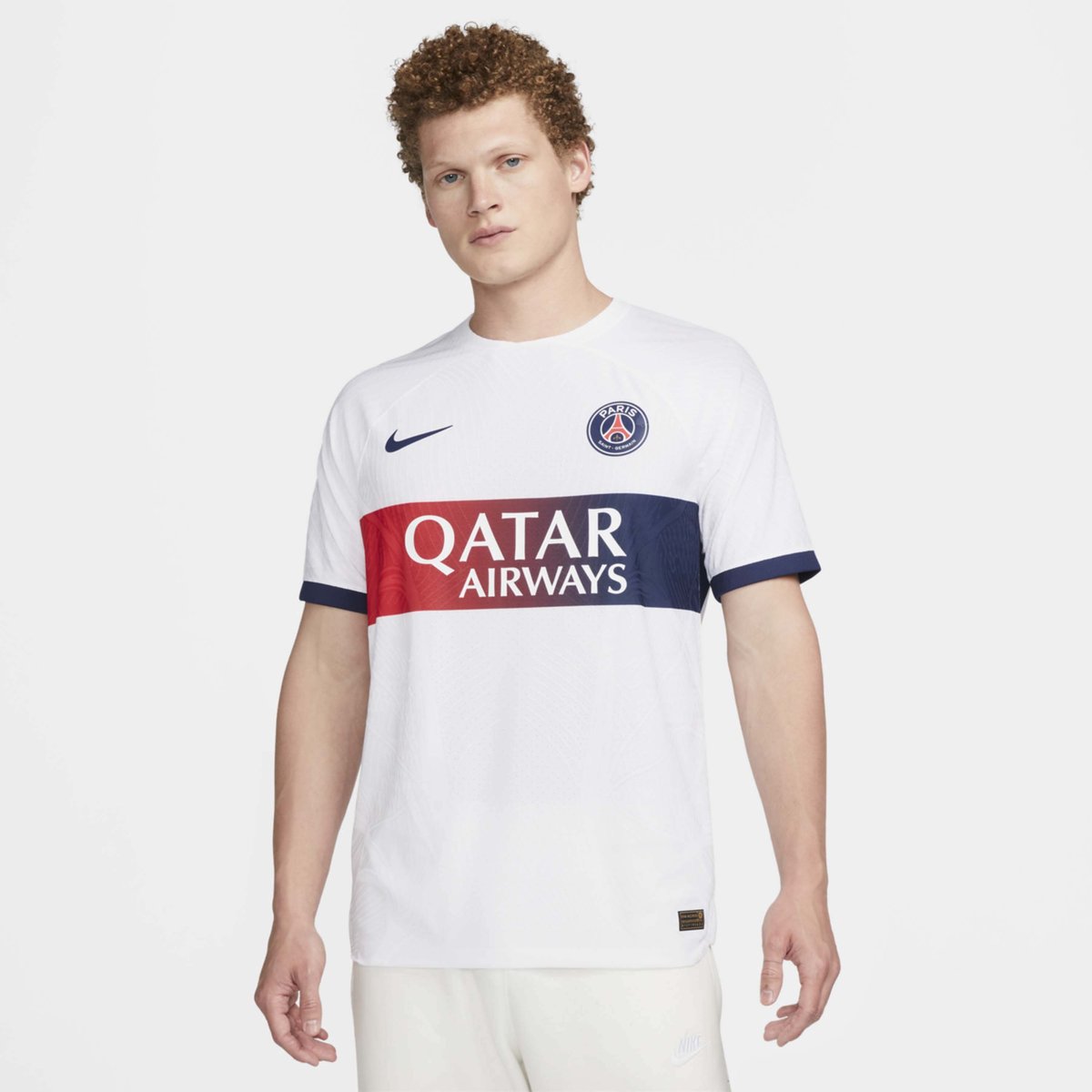 Paris Saint-Germain Academy Pro Third Men's Jordan Dri-Fit Soccer Pre-Match Short-Sleeve Top