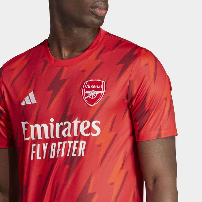 adidas Arsenal Pre Match Shirt 2023 2024 Adults