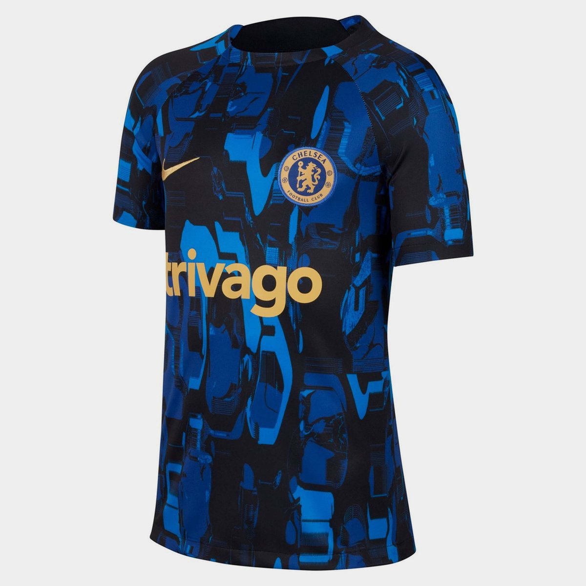 Chelsea FC Academy Pro Women's Nike Dri-FIT Pre-Match Soccer Top.