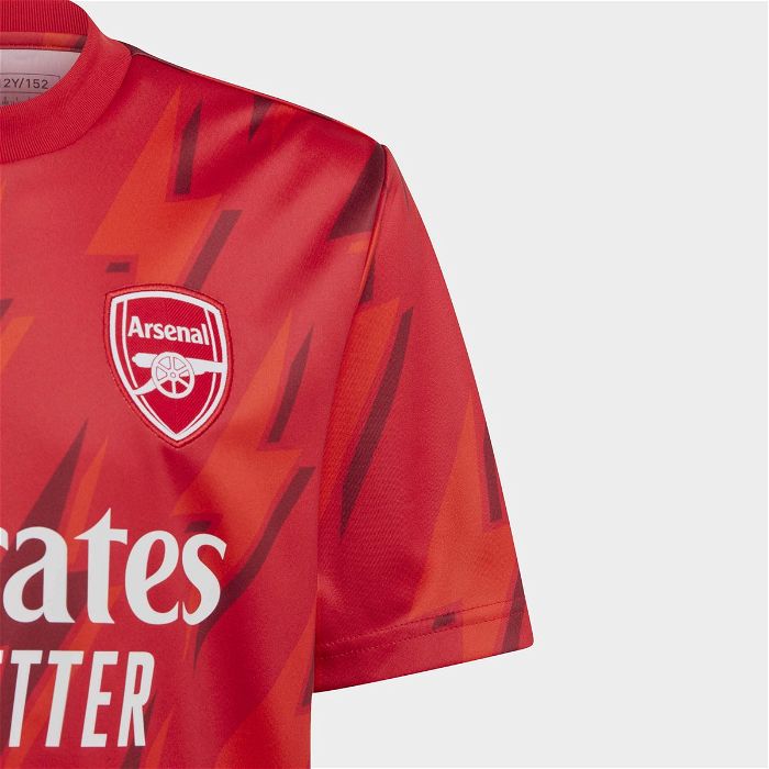 Arsenal Pre Match Shirt 2023 2024 Juniors