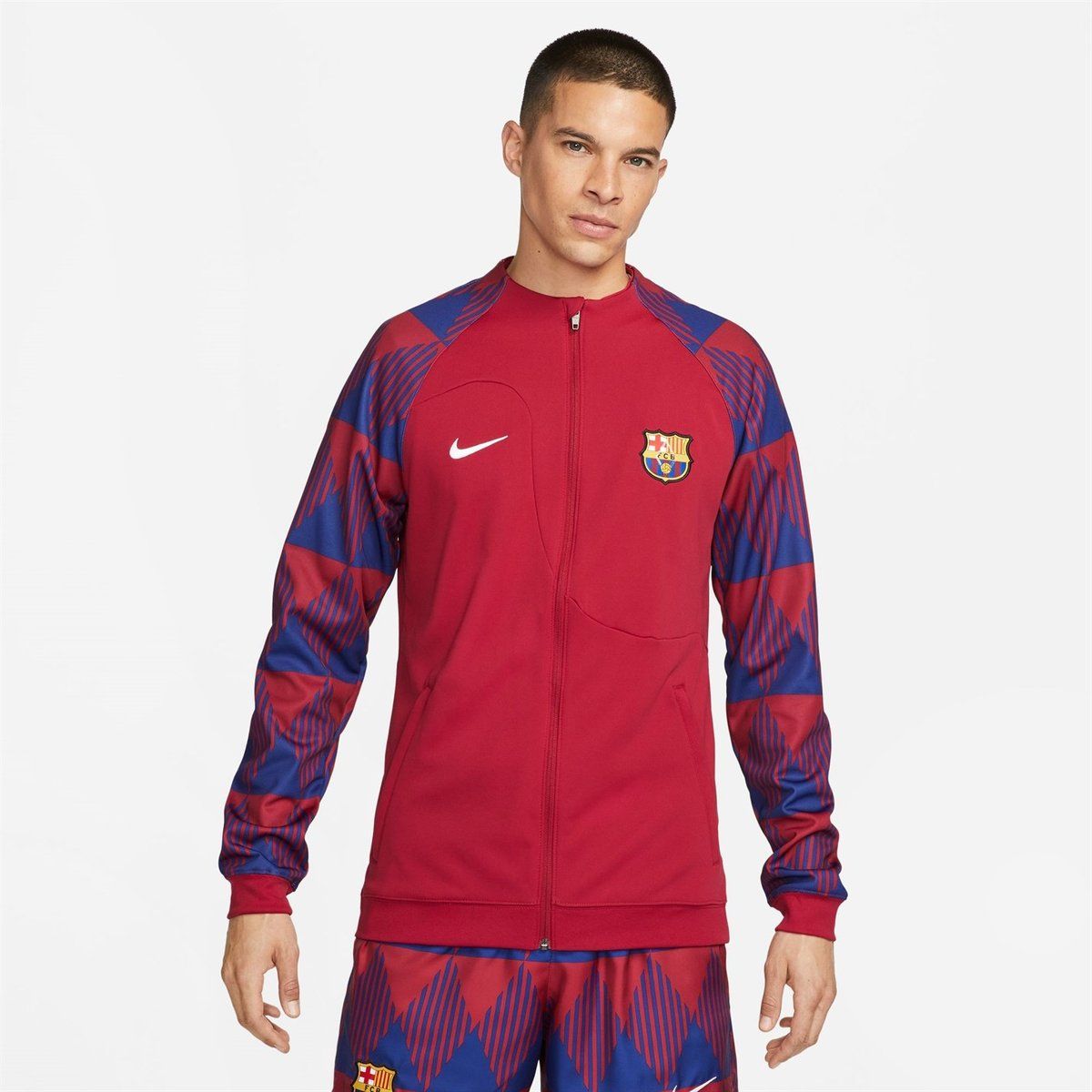 Nike Barcelona Away Size 12-13 YRS Purple Football Shirt Jersey