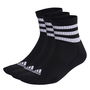 3 Stripe Quarter Sock 3 Pack