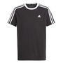 3 Stripe T Shirt Junior Girls