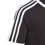 3 Stripe T Shirt Junior Girls