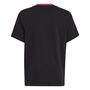 3 Stripe T Shirt Junior Girls