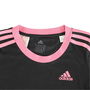 Essentials 3 Stripe T Shirt Junior Girls