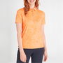 Canvas Print Polo Shirt Womens