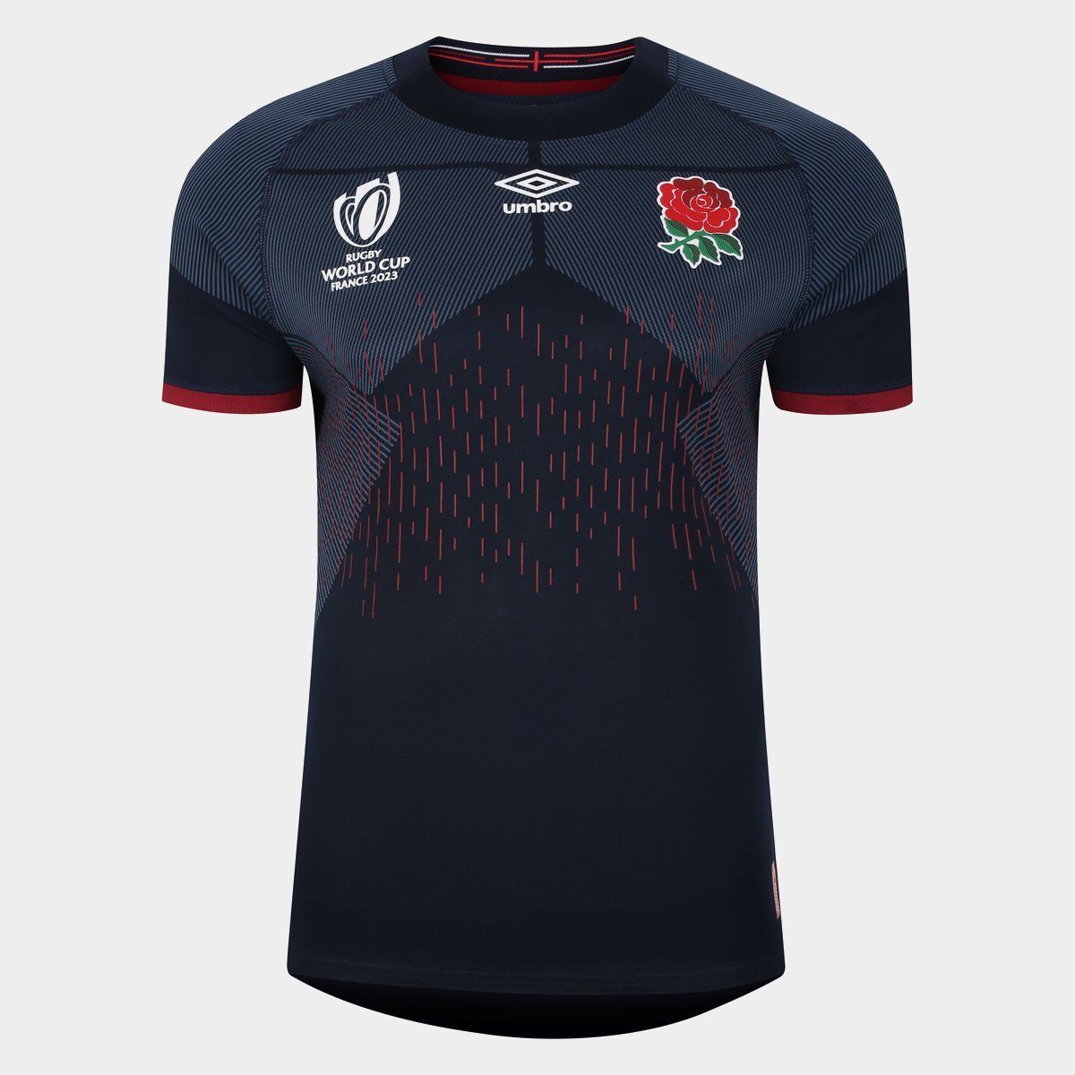 Umbro England Rugby RWC 2023 Authentic Alternate Shirt Mens Navy, £95.00