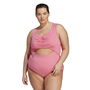 Collective Power Plus Size Leotard Womens