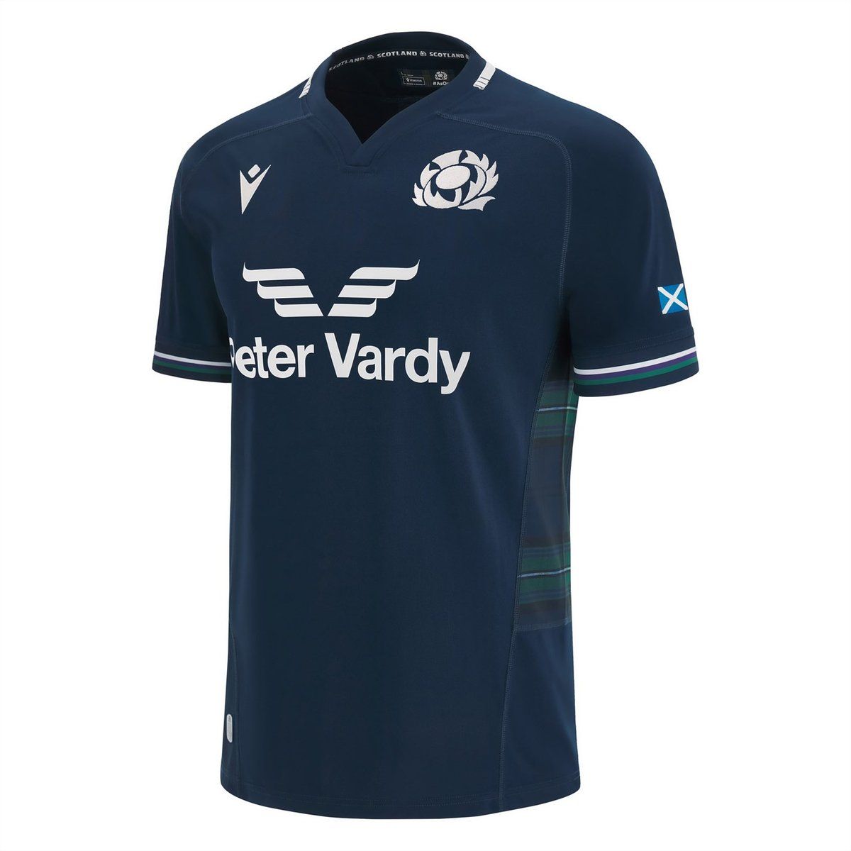 Macron Scotland Rugby 2023 Home Shirt Mens Blue, £65.00