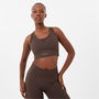 Seamless Crop Sports Bra