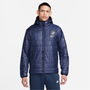 Paris Saint Germain Fleece Lined Hooded Jacket Adults