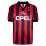 AC Milan 1996 Retro Home Football Shirt Adults