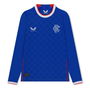 Rangers FC Home Long Sleeve No Sponsor Junior