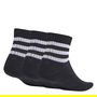 3 Stripes Cushioned Sportswear Socks 3 Pairs Womens