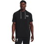 UA Rival Short Sleeve Hoodie Mens