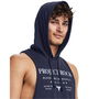 UA Project Rock Sleeveless Hoodie Mens