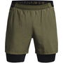 Armour Ua Vanish Wvn 2in1 Vent Sts Gym Short Mens