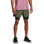 Armour Ua Vanish Wvn 2in1 Vent Sts Gym Short Mens