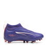 Ultra Match+ Laceless Junior Firm Ground Football Boots