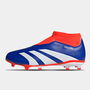 Predator 24 League Laceless Junior Firm Ground Football Boots