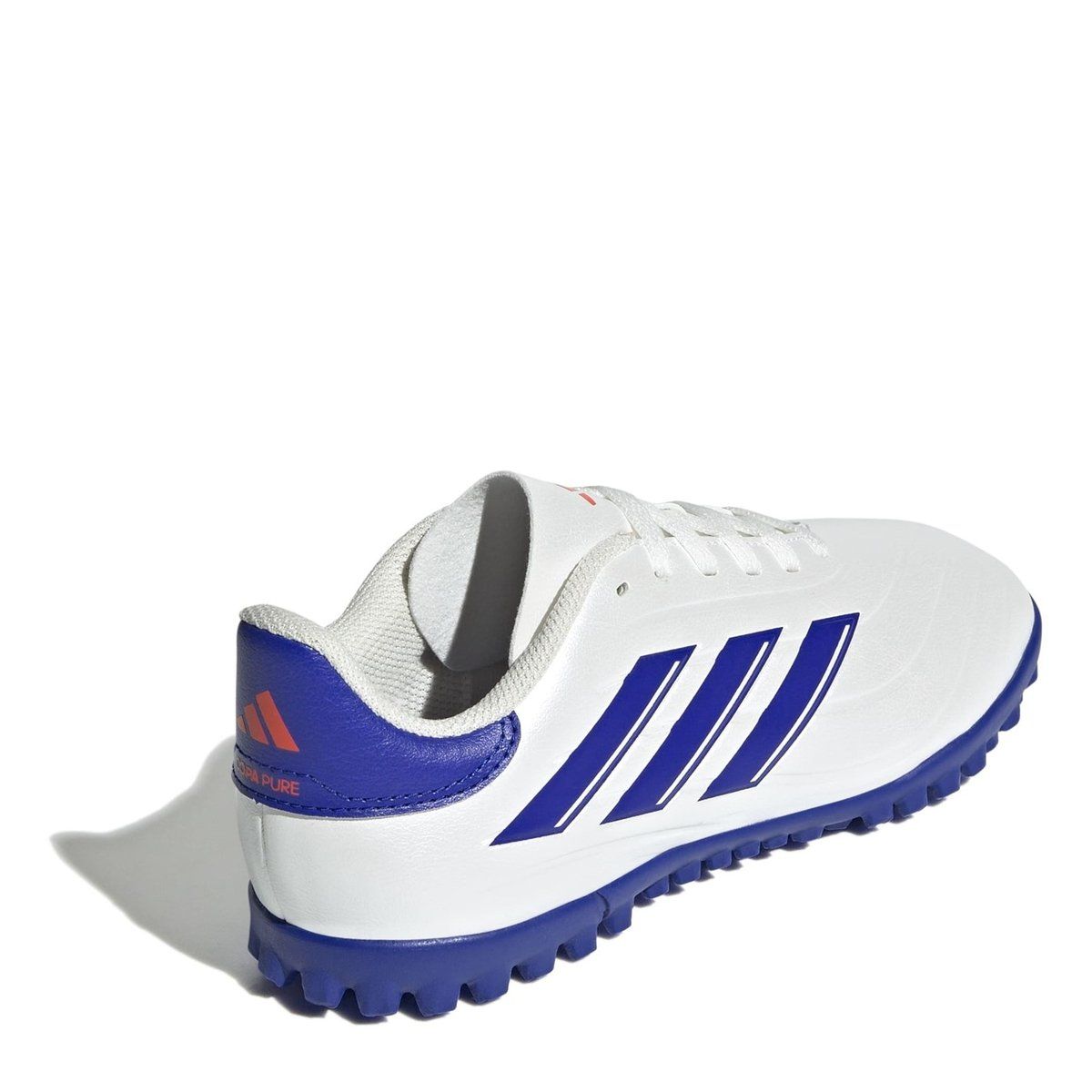 adidas Copa Pure 2 Club Junior Astro Turf Football Boots White/Blue, £30.00
