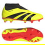Predator 24 League Laceless Junior Firm Ground Football Boots